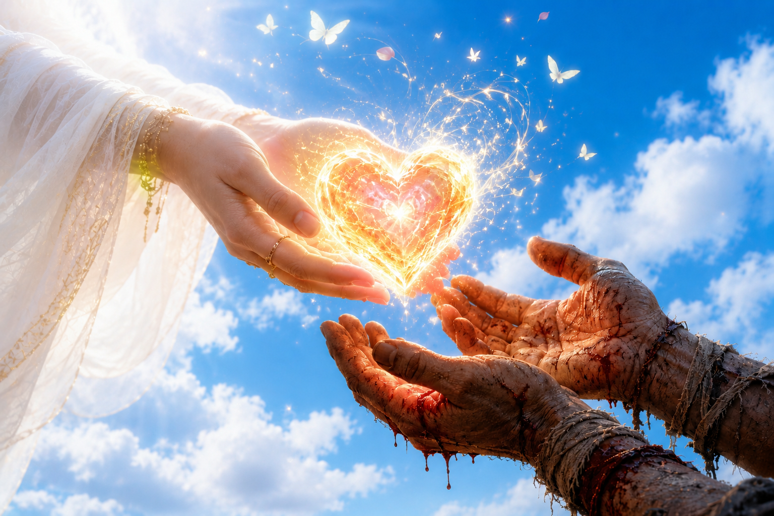 The best gift we can offer the other is the purity of our heart.